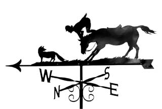 Hunts Woman weather vane